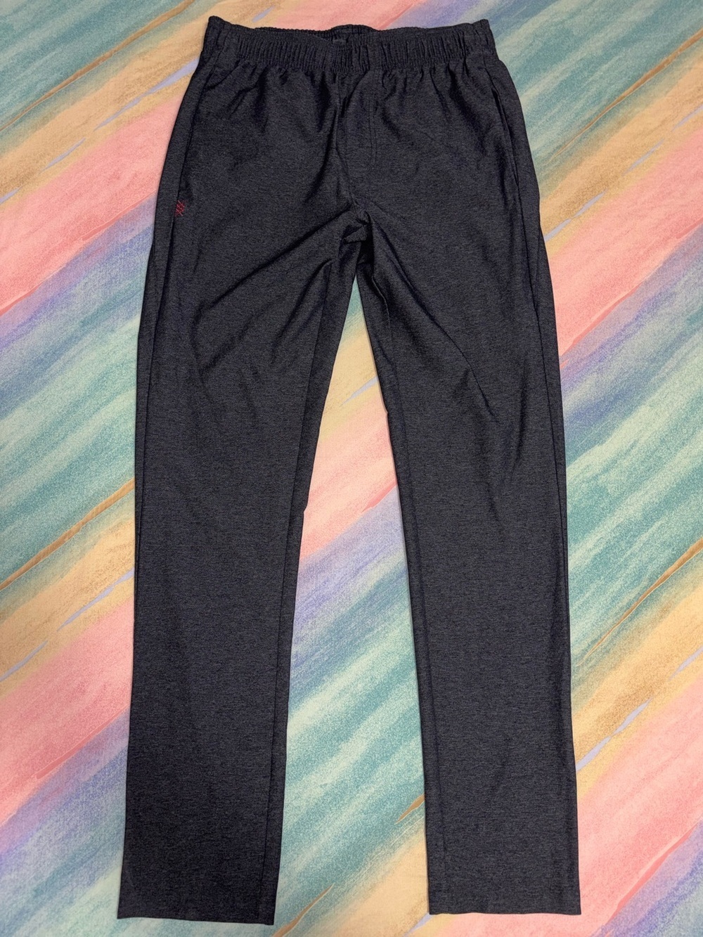 Rhone Joggers Mens size S black Heathered  Sweatpants Athleisure